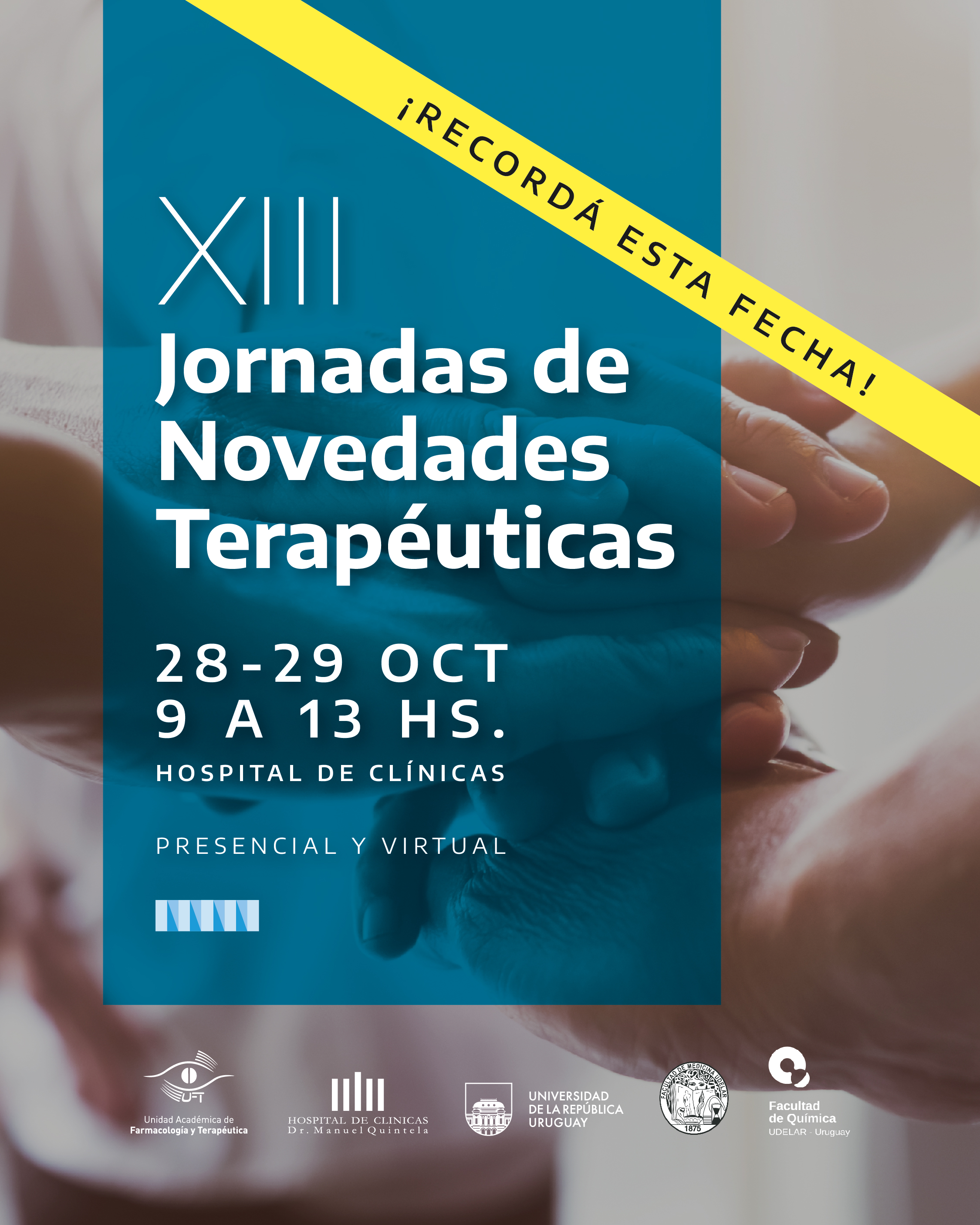 Reserva esta fecha: ¡próximas Jornadas de Novedades Terapéuticas!